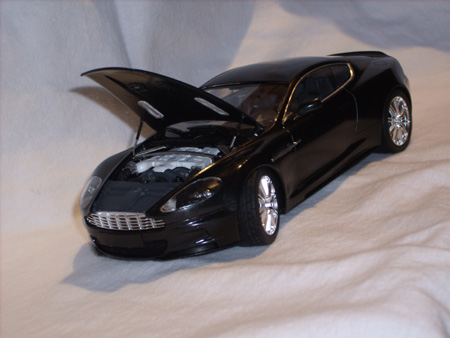 1/24 scale Aston Martin DBS from Tamiya kit